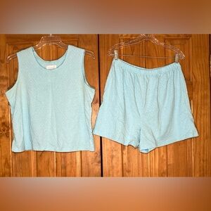 EUC Vintage Ashley Taylor Sleepwear Pajama Set Size L